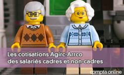 Les cotisations Agirc-Arrco des salaris cadres et non-cadres