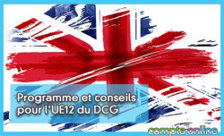 Programme et conseils pour l'UE12 du DCG