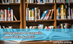 Programme et conseils pour l'UE2 du DCG