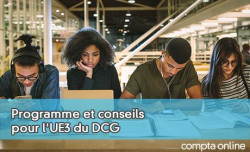 Programme et conseils pour l'UE3 du DCG