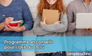 Programme et conseils pour l'UE6 du DCG