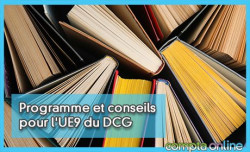 Programme et conseils pour l'UE9 du DCG