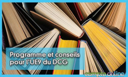Programme et conseils pour l'UE9 du DCG