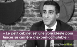 Gilles Bsiger :  Le petit cabinet est une voie idale pour lancer sa carrire d'expert-comptable 