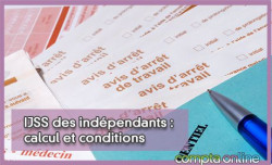 IJSS des indépendants : calcul et conditions