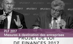 PLF 2017 - Mesures  destination des entreprises