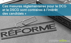 Philippe Germak  Ces mesures rglementaires pour le DCG et le DSCG sont contraires  l'intrt des candidats 