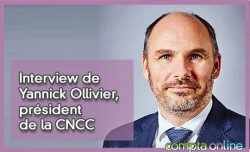 Interview de Yannick Ollivier, président de la Compagnie nationale des commissaires aux comptes