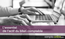 L'essentiel  de l'actif du bilan comptable