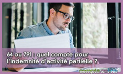 64 ou 791 : quel compte pour l'indemnit d'activit partielle ?