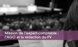 Mission de l'expert-comptable : l'AGO et la rdaction du PV