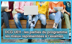 DCG UE11 : les parties du programme les mieux reprsentes  l'examen