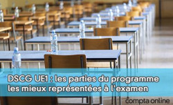 DSCG UE1 : les parties du programme les mieux reprsentes  l'examen