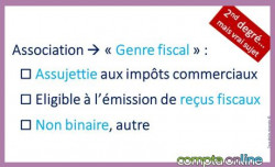 Non, la fiscalit associative n'est pas binaire