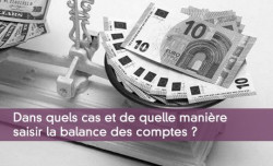 Saisir la balance des comptes