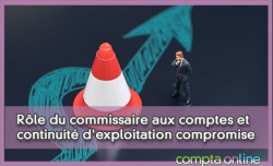 Rle du commissaire aux comptes et continuit d'exploitation compromise