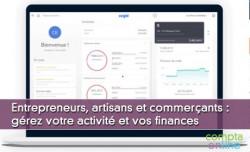 Permettre aux entrepreneurs, artisans et commerants de grer leur activit et leur finance