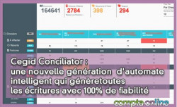 Cegid Conciliator : une nouvelle gnration d'automate intelligent qui gnre toutes les critures avec 100% de fiabilit