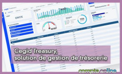 Cegid Treasury, solution de gestion de trésorerie