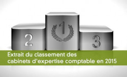 Extrait du classement des cabinets d'expertise comptable en 2015