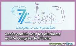 Accs gratuit des tudiants au 77e congrs de l'Ordre : le Comit attractivit dtaille l'initiative