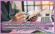 Les critures de charges constates d'avance ou CCA