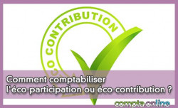 Comment comptabiliser l'éco-participation ou éco-contribution ?