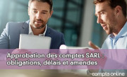 Approbation des comptes SARL : obligations, délais et amendes