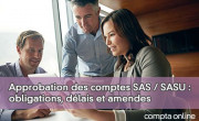 Approbation des comptes SAS / SASU : obligations, dlais et amendes