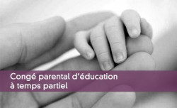 Cong parental d'ducation  temps partiel