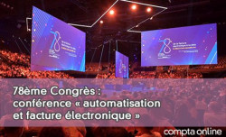 78ème Congrès : conférence « automatisation et facture électronique »