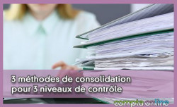 3 mthodes de consolidation pour 3 niveaux de contrle