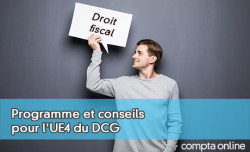 Programme et conseils pour l'UE4 du DCG