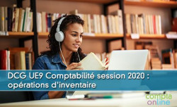 DCG UE9 Comptabilit session 2020 : oprations d'inventaire