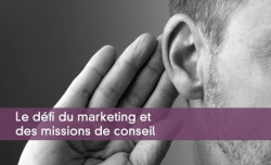 Le dfi du marketing et des missions de conseil