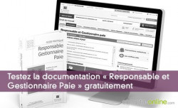 Testez la documentation  Responsable et Gestionnaire Paie  gratuitement pendant 15 jours