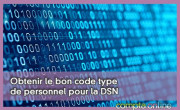 Obtenir le bon code type de personnel pour la DSN