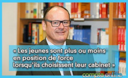 Thierry Carlier  Les jeunes sont plus ou moins en position de force lorsqu'ils choisissent leur cabinet 