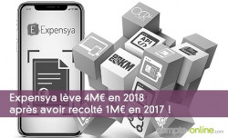 Expensya lve 4M en 2018 aprs avoir recolt 1M en 2017 !