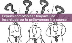 Experts-comptables : toujours une incertitude sur le prlvement  la source