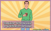 Stagiaire : fiche de paie et gratification de stage