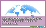 Rle cl des normes IFRS et de l'IASB dans l'harmonisation comptable internationale.