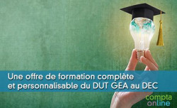 Une offre de formation complète et personnalisable du DUT GEA au DEC