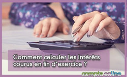 Comment calculer les int�r�ts courus en fin d'exercice ?