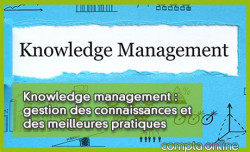 Knowledge management : gestion des connaissances et des meilleures pratiques