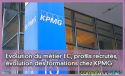 Evolution du mtier EC, profils recruts, volution des formations chez KPMG