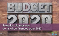 Sélection de mesures de la loi de finances pour 2020