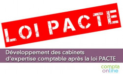 Dveloppement des cabinets d'expertise comptable aprs la loi PACTE