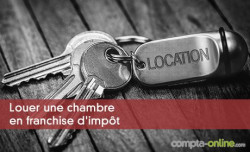Louer une chambre en franchise d'impt
