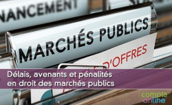 Dlais, avenants et pnalits en droit des marchs publics